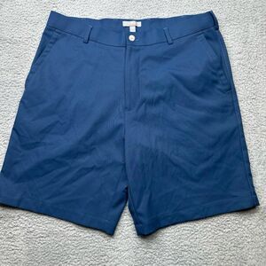 Peter Millar Crown Wicking Golf Shorts Amazing Sz 34 blue